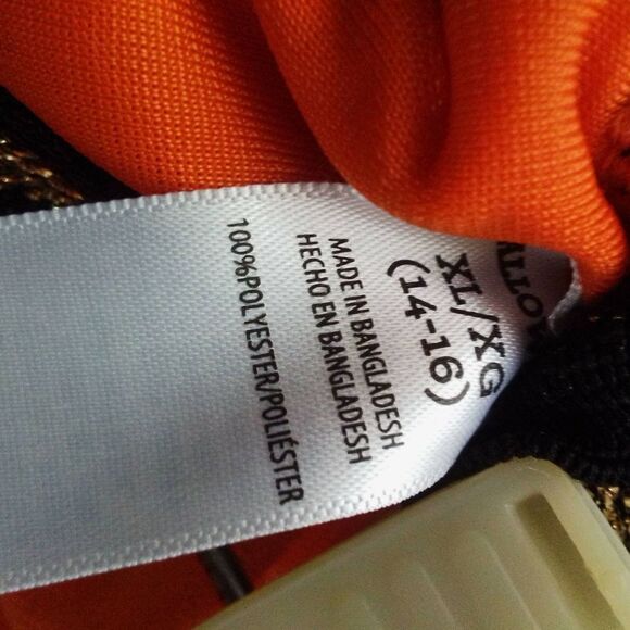 XL Girls ‘Spooky Cute’ Orange Tulle Halloween Skirt NWT” - Picture 4 of 4